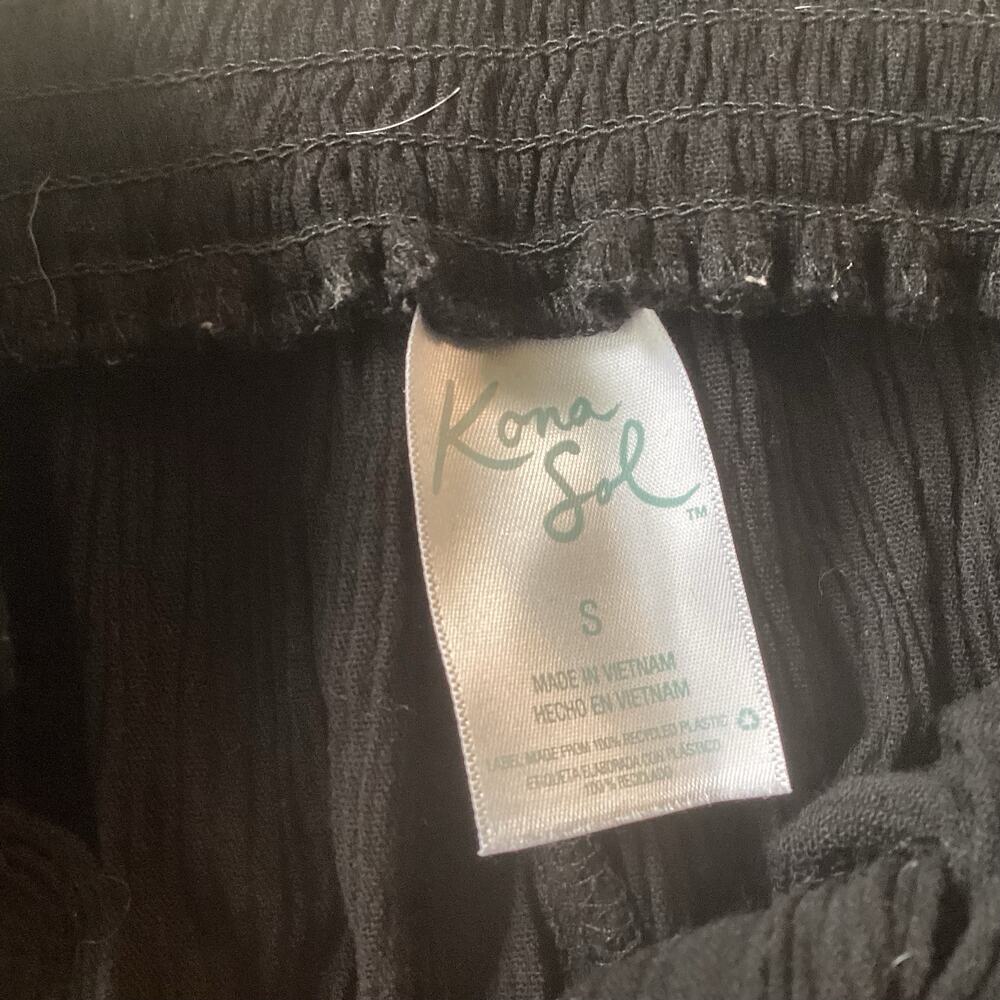 Kona Sol Side Slit Cover Up Pants - Picture 4 of 7